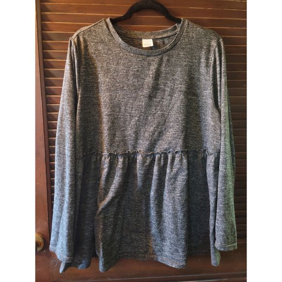 Tops - Grey Maternity Shirt